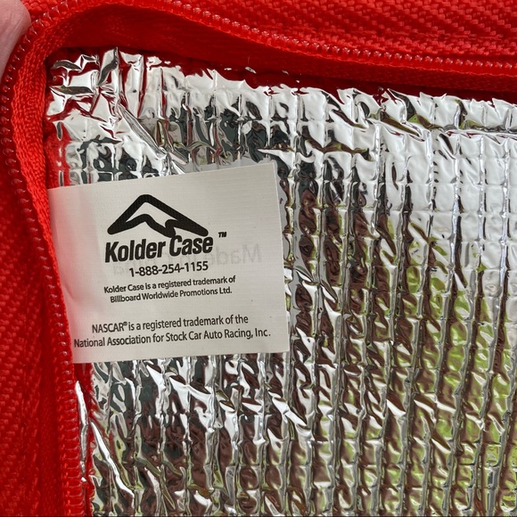 Nascar Dale Earnhardt JR. Track Cooler Insulated Lunch Bag Budweiser - Picture 11 of 11